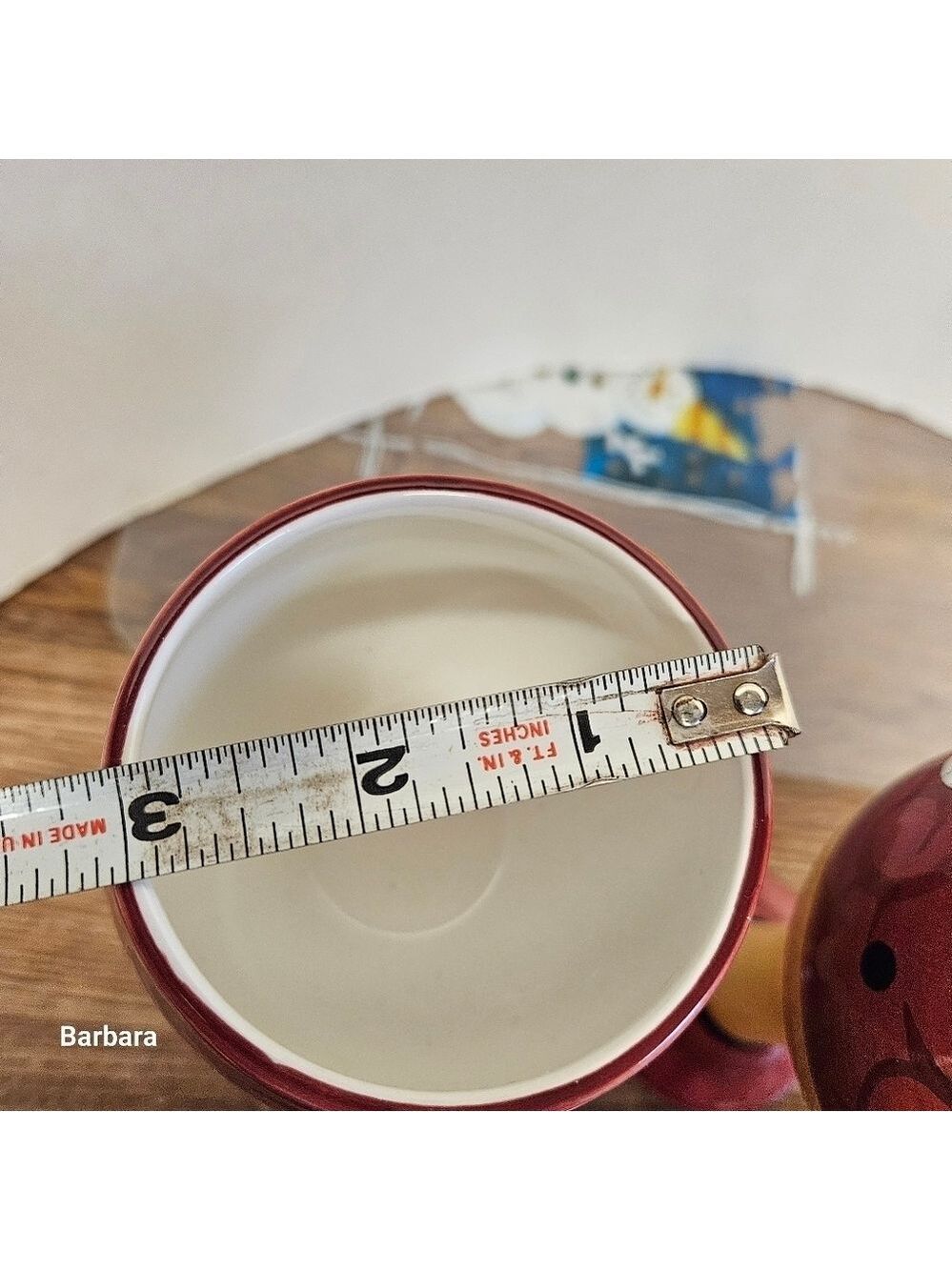 2 Living Art Handpainted Pottery Goblets - Picture 8 of 8
